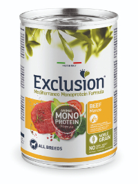 Exclusion Mediterraneo Monoprotein Beef All Breeds