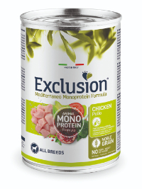 Exclusion Mediterraneo Monoprotein Chicken All Breeds